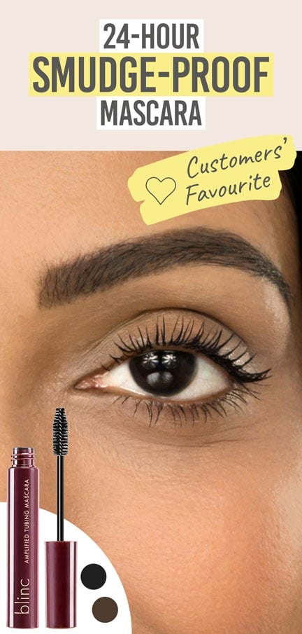 Blinc Cosmetics Amplified Mascara - Beauty and the Boutique - 24 hour smudge-proof mascara