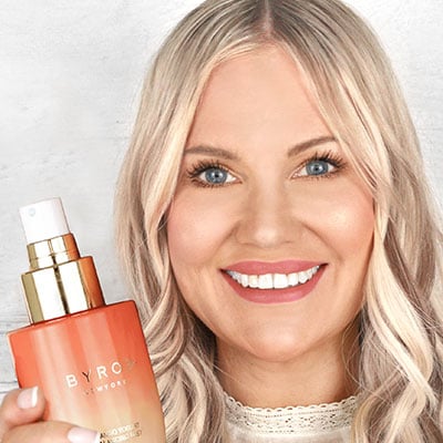 Byroe Mango-Infused Yoghurt Balancing Mist - How to use - Step 7