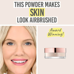 Award winning Delilah Pure Touch Micro Loose Powder Translucent results