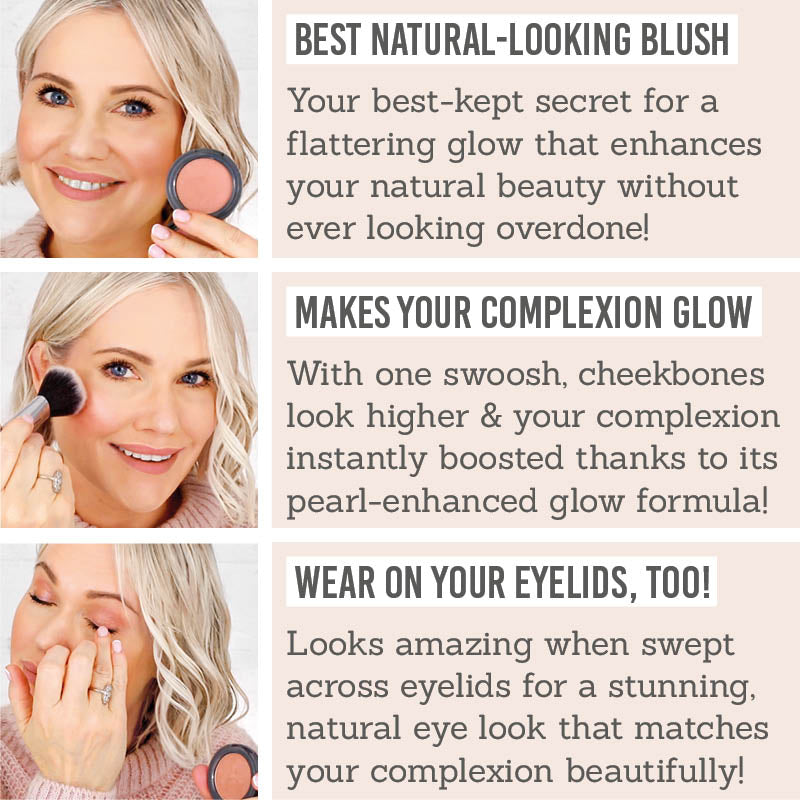 Benefits of Dome Beauty English Rose Blush