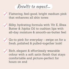 IZI Beauty Empowered Lipstick in Fearless results to expect