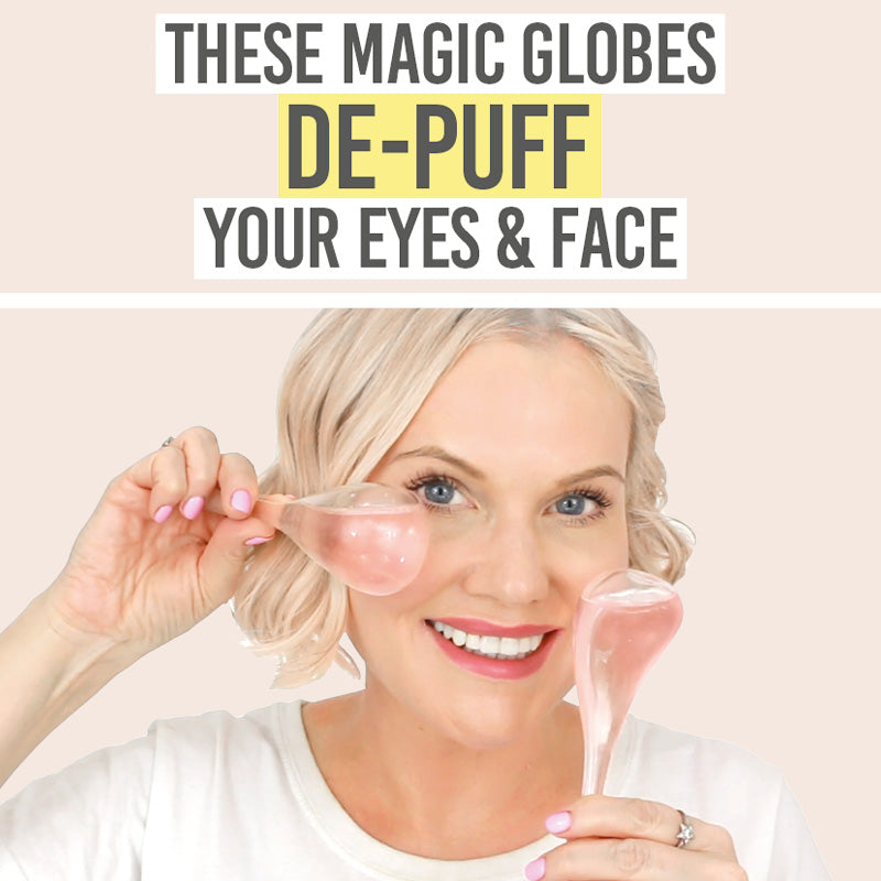 Katie using Jenny Patinkin Cryo Glow Globes