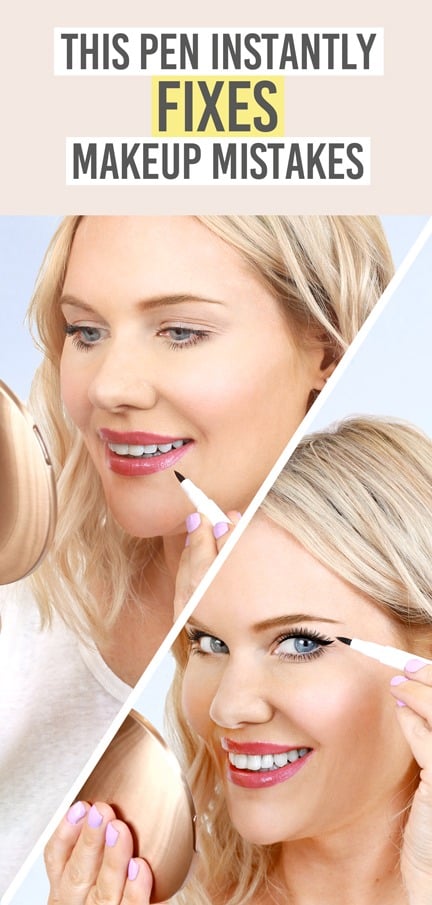 Lashfood Makeup Eraser Pen - Beauty and the Boutique - This pen instantly fixes makeup mistakes