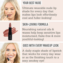 Benefits of Lord & Berry ABSOLUTE Lipstick in shade 'Haute Nude'