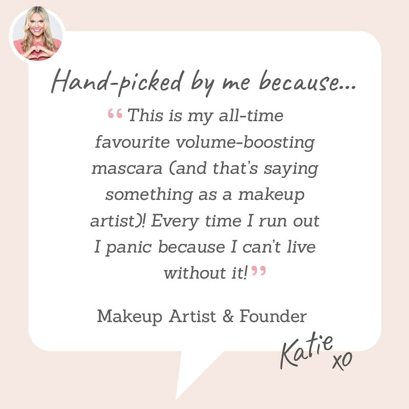 Lord & Berry Back in Black Mascara – Hand-picked by Katie for bold, voluminous lashes she can’t live without.