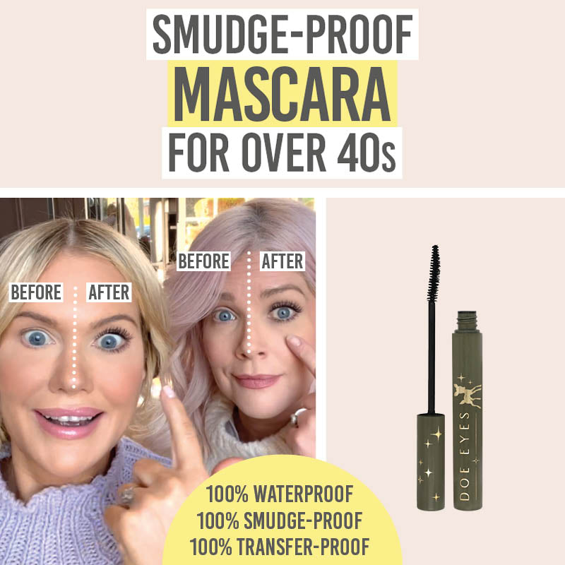 Love Katie Doe Eyes Eye-Opening Mascara - Beauty and the Boutique - Smudge-proof mascara for over 40s