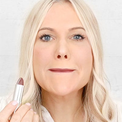 Mii Cosmetics Hydraboost Lip Lover Lipstick in Spiced How To Step 2
