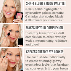 Benefits of Mii Cosmetics Celestial Skin Shimmer in Rose Quartz