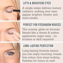 Benefits of Mii Cosmetics Forever Eye Crayon in Sorbet