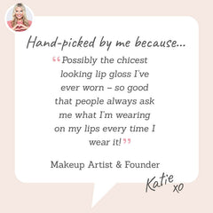 Nude Envie Lip Gloss in Affection & Whisper – Hand-picked by Katie for the chicest shine that always gets compliments.