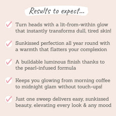 Nude Envie Powder Bronzer in Solace results to expect