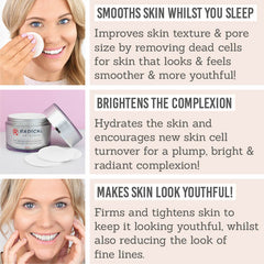 Benefits of Radical Skincare Age Defying Exfoliating Pads