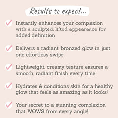 Runway Room Cosmetics Mineral Rose Bronze Cream Stick results to expect