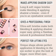 Smokey Eye Socket Brush Key Benefits: Makes applying shadow easy!, Gives a professional finish, Perfect for lifting eyes