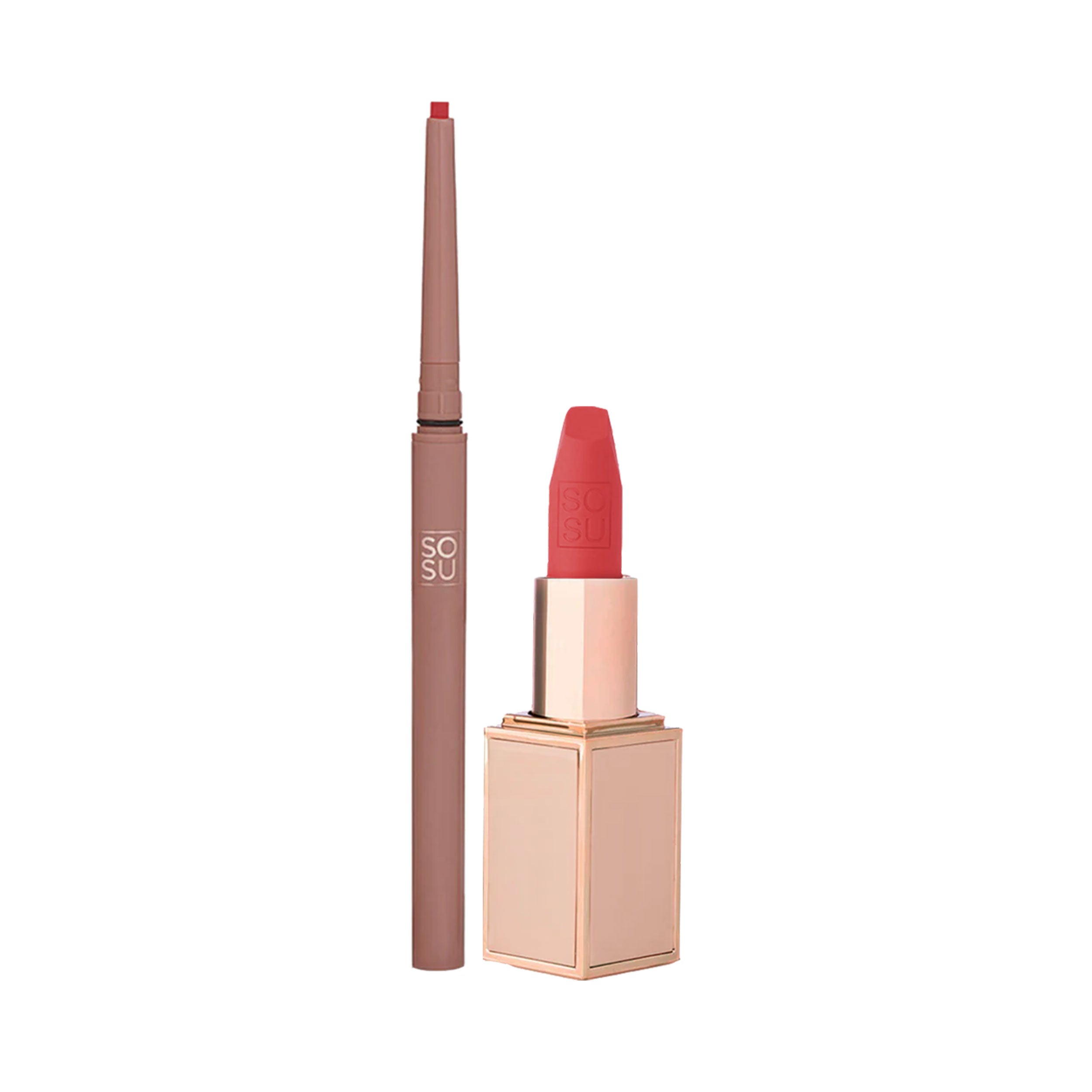 SOSU Perfect Red Lip Duo 