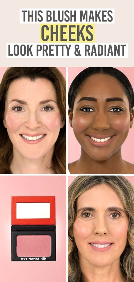 theBalm Cosmetics Hot Mama Blush - Beauty and the Boutique - This blush makes cheeks look pretty & radiant