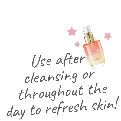 Byroe Mango-Infused Yoghurt Balancing Mist - How to use - Step 1