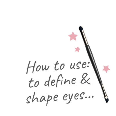 Beauty and the Boutique Dual-Ended Eye Definer Brush how to use - Use 3 